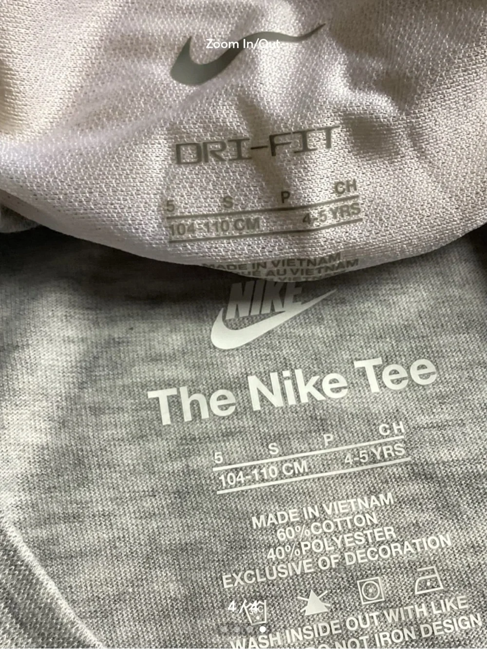 Nike Girls shorts outfit size 5(NWT) ~PRICE IS FIRM, NO OFFERS~ - Picture 4 of 4